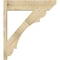 Ekena Millwork Olympic Slat Rough Sawn Outlooker, Douglas Fir, 8"W x 32"D x 36"H OUT08X32X36OLY06RDF - alternate 2